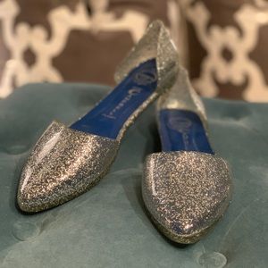 Jeffrey Campbell-Havana Last D’Orsay Jelly Flats